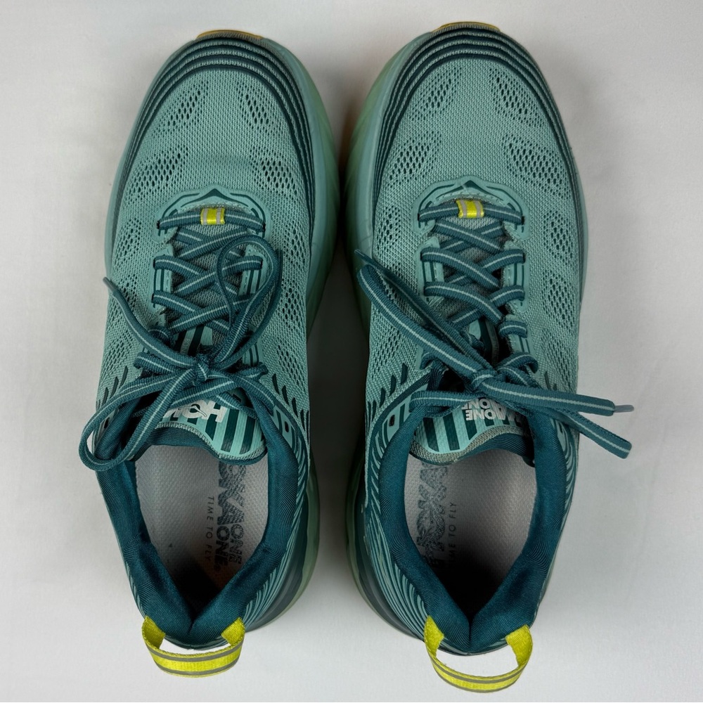 Hoka One Women’s Bondi 6 Running Shoes US 9.5 Blue 1019270 DAHZ - Picture 6 of 7